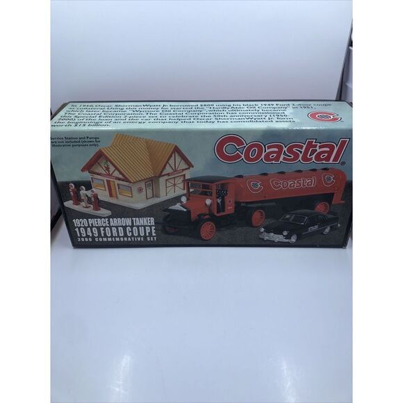 ERTl Collectibles 2000 Coastal Set 1920 Pierce Arrow Tanker & 1949 Ford Coupe - Picture 1 of 8